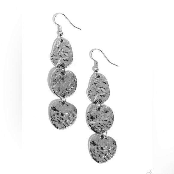 Ancient Archive - Silver Earrings - Picture 2 of 2